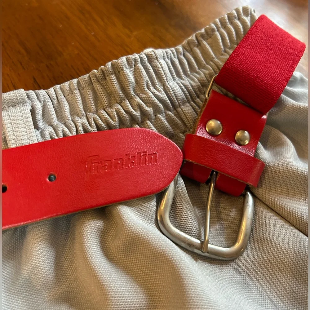 T-Ball Uniform Set (XS) | Baseball Pants, Adjustable Belt, Socks | Game Ready - Picture 2 of 9